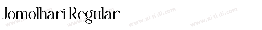 Jomolhari Regular字体转换 Jomolhari Regular字体转换